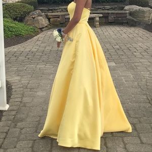 Yellow Prom Dress